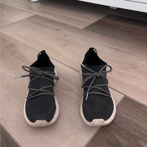 Adidas Black Sneakers with White Accents